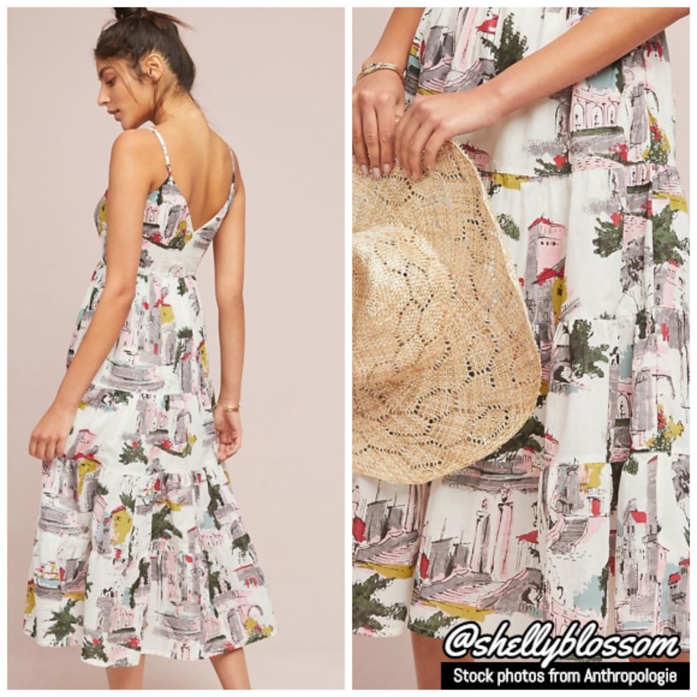 NWT Anthropologie Cityscape Dress by Lazybones - Picture 3 of 8